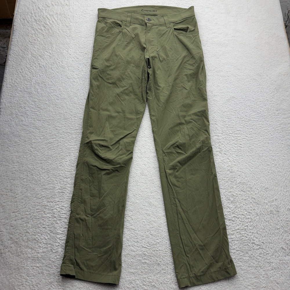 Origin USA Delta 68 Olive Green NyLoc Tactical Pants Mens 34T Made in USA